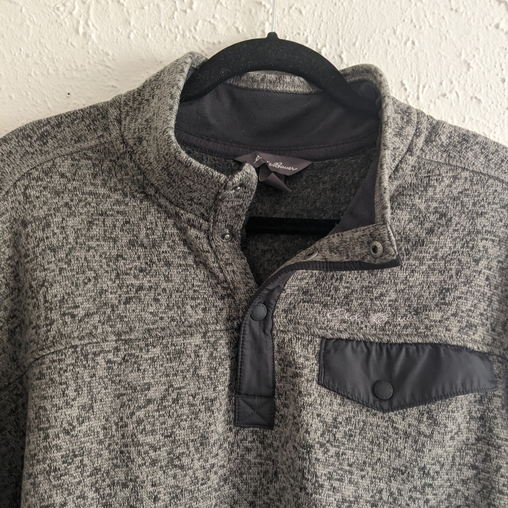 Eddie Bauer Pullover Sweater Fleece - Picture 7 of 7